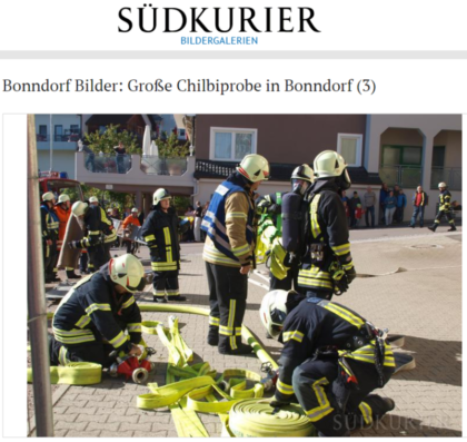 BONNDORF Bilder - Große Chilbiprobe in Bonndorf 3 SÜDKURIER Online